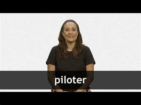 piloter traduction|piloter translate.